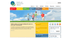 Desktop Screenshot of env-health.org